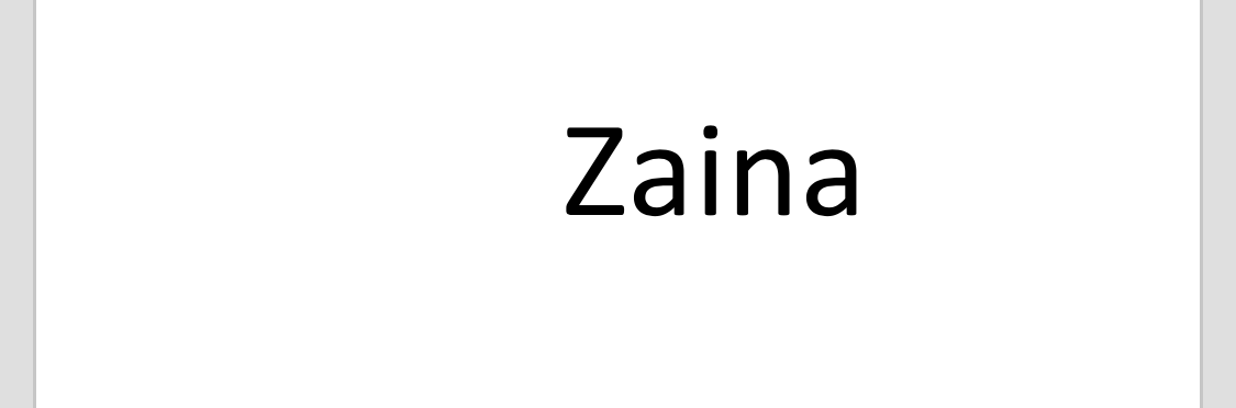 Zaina