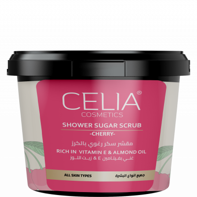 سيليا - مقشر سكر رغوي بالكرز 600 جم