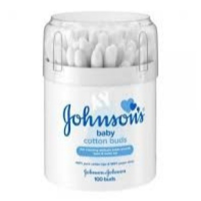 جونسون - العيدان القطنية للاطفال - 100حبة