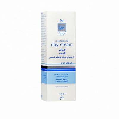 كيو في - كريم نهاري مع واقي شمس - 75 مل