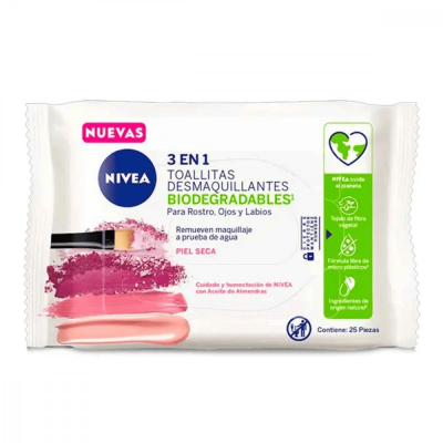 نيفيا - مناديل للبشره الجافة الي الحساسه  25 منديل