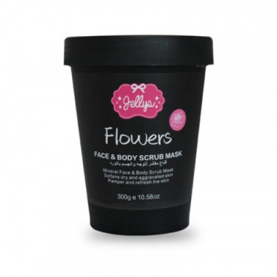 جيليز - قناع مقشر للوجه والجسم بالورد 300g