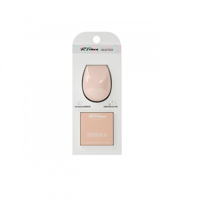 كي اس دي - اسفنج والصابون المنظف لمسة ناعمة على البشرة - وردي غامق 215