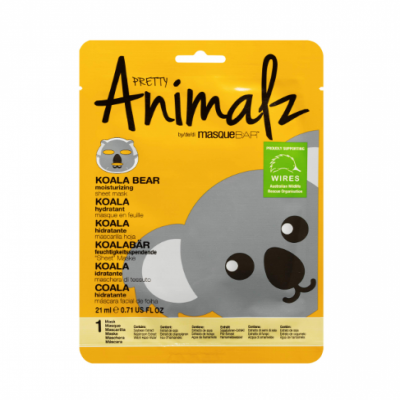 ماسك بار - بريتي أنيمالز كوالا قناع ورقي للوجه