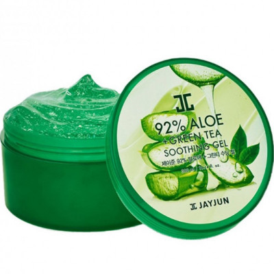 جيجون - جل مهدئ بخلاصة الصبار 92  مع الشاي الأخضر 300 مل