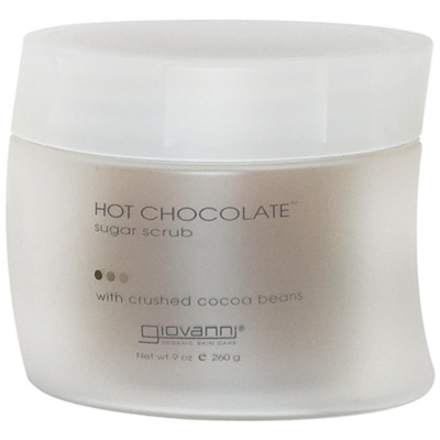 جيوفاني - مقشر السكر بالشوكولاته الساخنة وحبوب الكاكاو للجسم 260غ