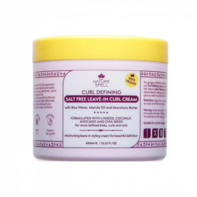 ناتشور سبيل - كريم الشعر المجعد يدعم تموجات الشعر الكيرلي 400مل