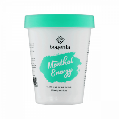 بوغينيا - مقشر ومنظف فروة الراس بتركيبة ملح البحر والنعناع  250 مل