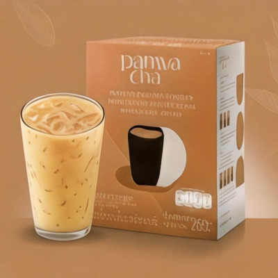 مشروب مسحوق الشاي التايلاندي سريع التحضير