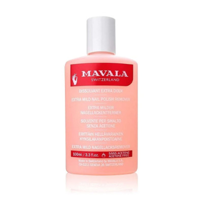 مافالا مزيل طلاء الاظافر الخفيف خالي من الاسيتون