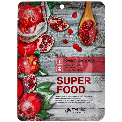 اي ان ليب قناع الوجه سوبر فود بالرمان - العناية