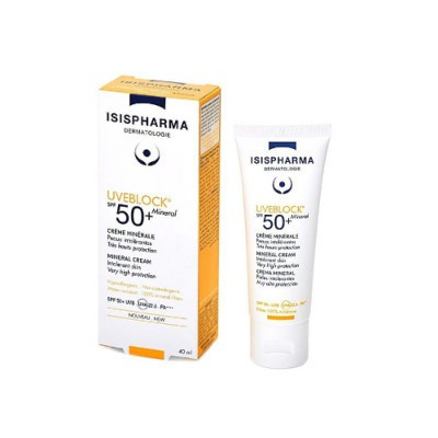 إيزيس فارما - واقي الشمس يوفي بلوك مينيرال - 40مل - العناية