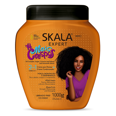 سكالا اكسبرت - كريم لفك التشابك بخلاصة زيت الارغان وجوز الهند وفيتامين اي 1000 جم