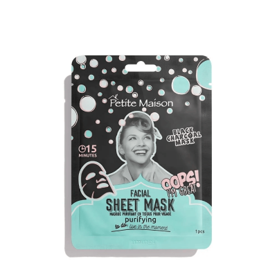 قناع الوجه لتنقية البشرة بالفحم من بيتيت ميزون