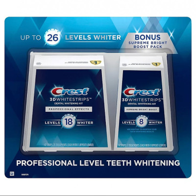 لصقات تبييض الأسنان ذات التأثيرات الاحترافية والإشراقة الفائقة من كرست