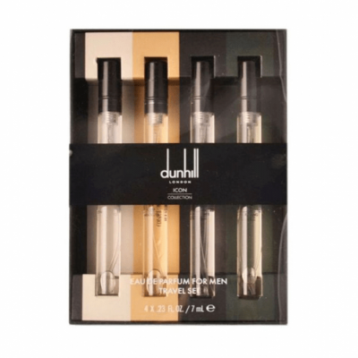 دنهل مجموعة عطور ايكون للسفر - او دي برفيوم - 4 قطع