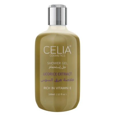 سيليا جل استحمام بخلاصة عرق السوس