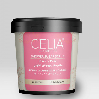 سيليا مقشر سكر رغوي بالتين الشوكي