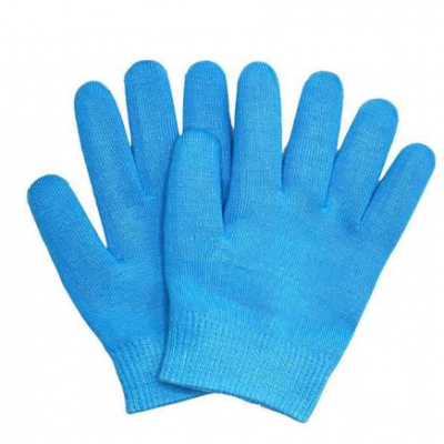 سبا سستيم -  قفازات جل لترطيب اليدين باللون الأزرق