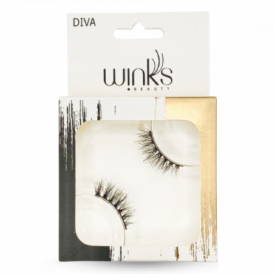 وينكس - رموش طرفية خفيفه تناسب جميع أنواع العيونDiva 25 - الرموش