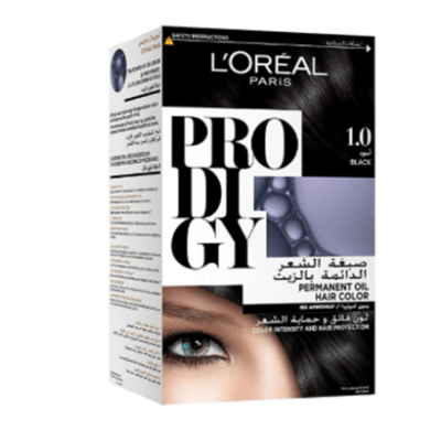 لوريال - صبغة شعر دائمة باللون الأسود