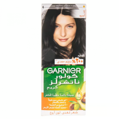 غارنييه - صبغة شعر طبيعية باللون الأسود