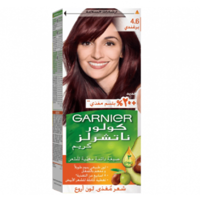 غارنييه - صبغة شعر طبيعية باللون البرغندي - العناية بالشعر