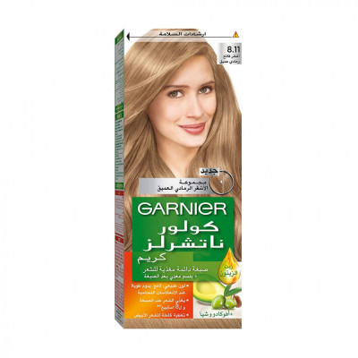 غارنييه - صبغة شعر طبيعية باللون الاشقر الفاتح العميق - العناية بالشعر