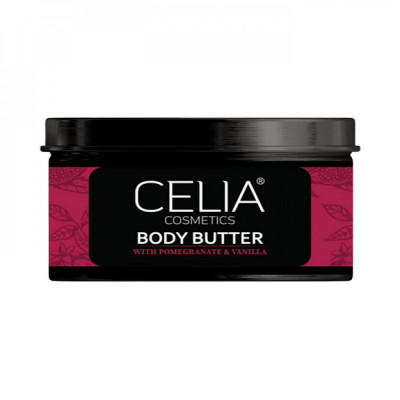 سيليا زبدة الجسم بخلاصة الرمان والفانيلا