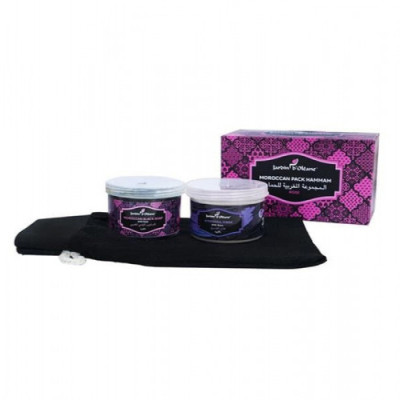 جاردن اوليان - المجموعة المغربية للحمام بالورد والغاسول - العناية بالوجه