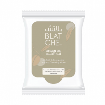 بلاتش - مناديل مزيلة للمكياج بزيت الارغان