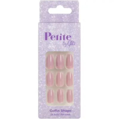 بتيت - اظافر شكل كوفان آرجواني - 14 - الاظافر