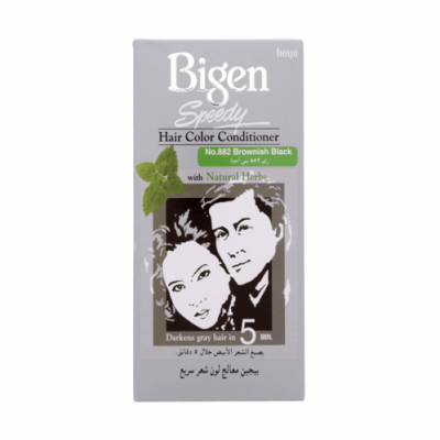 بيجين - صبغ الشعر بالأعشاب الطبيعية بني أسود طبيعي 882 للجنسين - مكياج