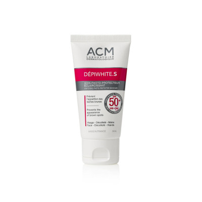 اي سي ام - كريم ديبي وايت اس واقي من اشعه الشمس ومبيض للوجه 50 مل - واقي شمس