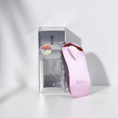 ايكو - فرشاه منزلية للشعر باللون الوردي