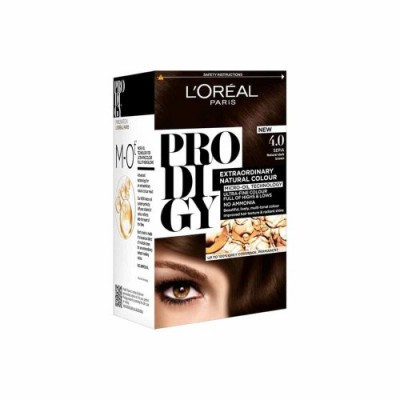 لوريال باريس - صبغة الشعر الدائمة بالزيت بني - العناية بالشعر