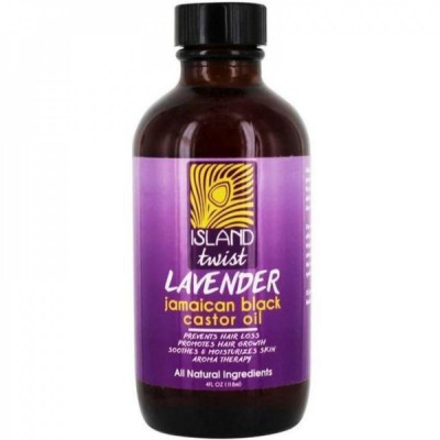 ايسلاند تويست - زيت اللافندر والخروع الجمايكي الاسود