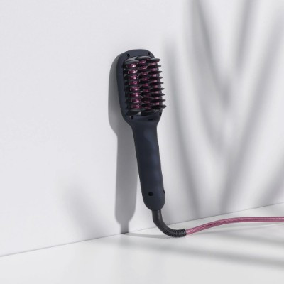 ايكو - فرشاة كهربائية تصفيف الشعر باللون الأسود