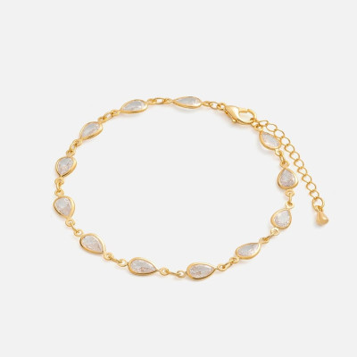 ‎ اسوارة نسائية كلاسيك باللون الذهبي - اساور