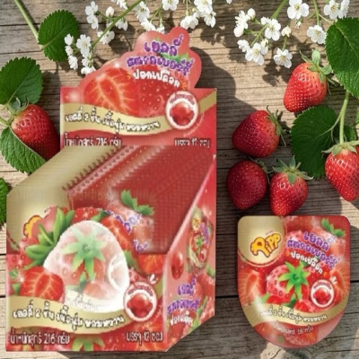 حلوى جيلي بنكهة الفراولة