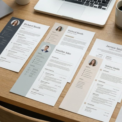 قوالب سير ذاتية احترافية - القوالب الجاهزة