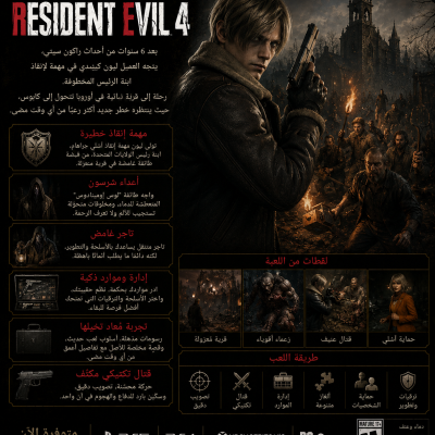 رزدنت ايفل 4 ريميك مع الاضافة | Resident Evil 4 Remake - ستيم PC -  العاب ستيم 