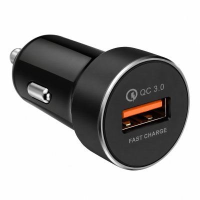رأس شاحن سيارة سريع - منفذ USB  - إلكترونيات